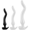 DarkSil Plug long Noth Curve S 25 x 4 cm Noir